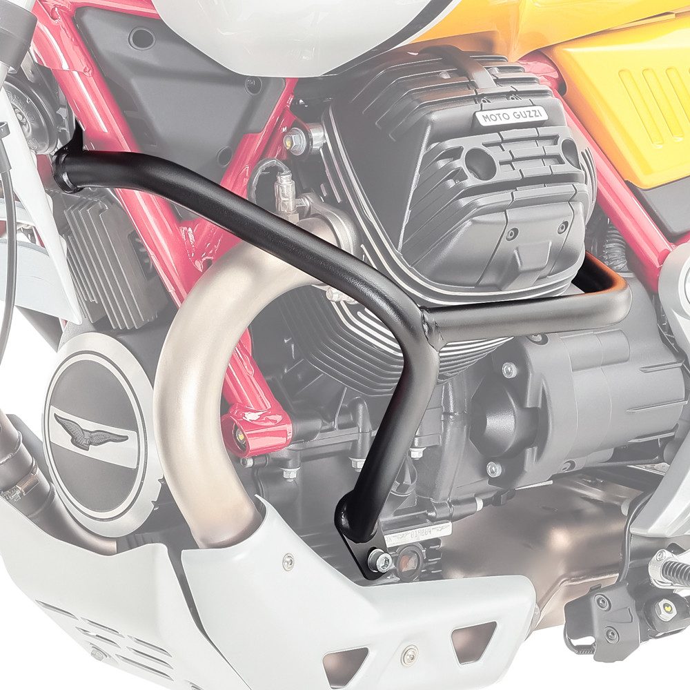 ConStands Motorrad-Hauptständer Set Hauptständer passend für Moto Guzzi V85 TT 19-26 # mit Sturzbügel