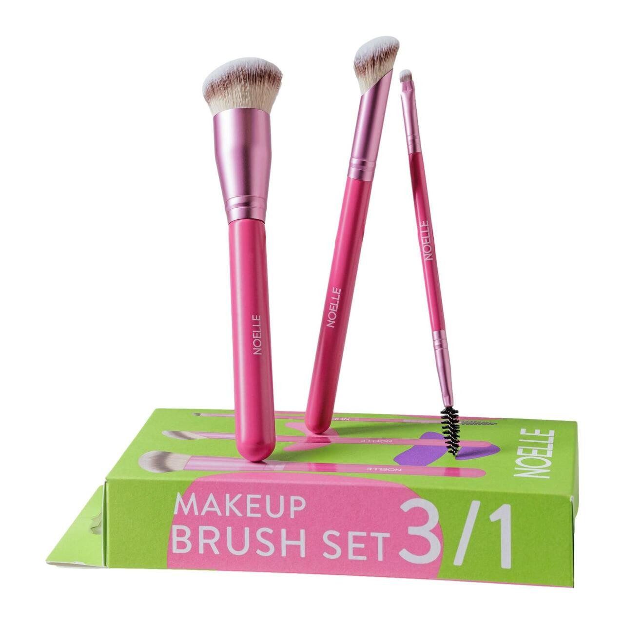 noelle Foundationpinsel Makeup Brush Set 3/1, 1 tlg., für Alle Hauttypen
