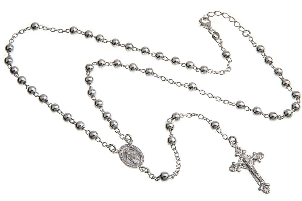 Silberkettenstore Silberkette Rosenkranz Kette Alejandro - 925 Silber