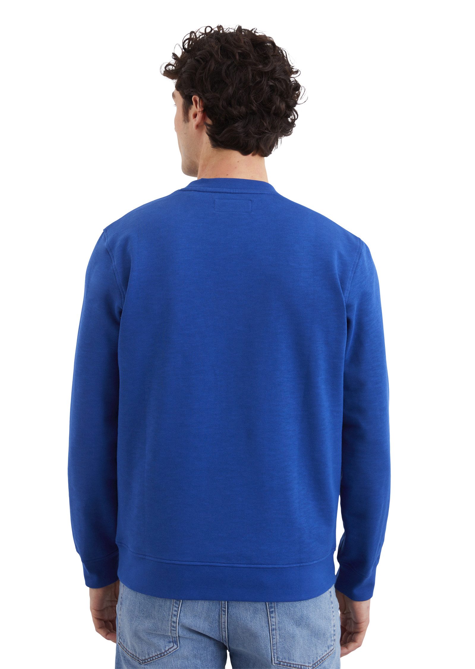 Marc O'Polo Sweatshirt mit leicht unregelmäßiger Slub-Sweat-Struktur günstig online kaufen