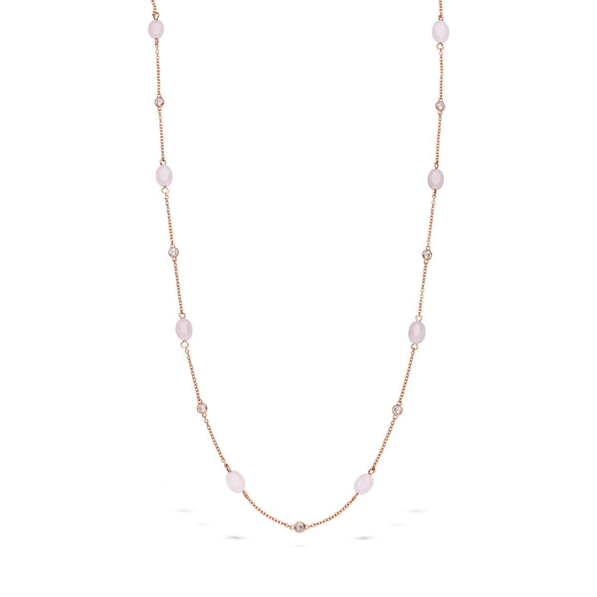 Fiocco Kette, 925 Bloomy Silber Jewelry Rose Collier