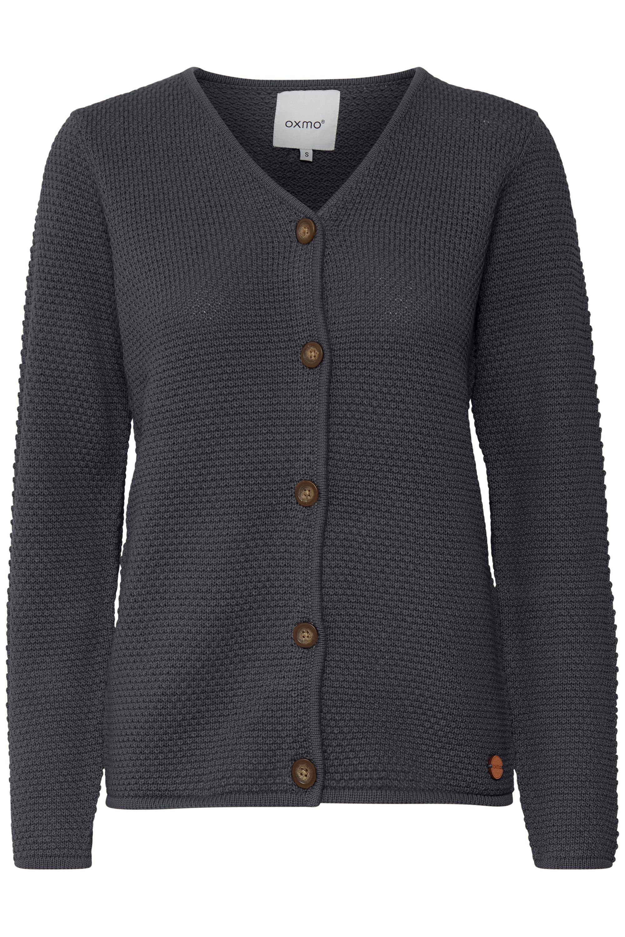 OXMO Cardigan OXHelga Damen Feinstrick Cardigan/Strickjacke