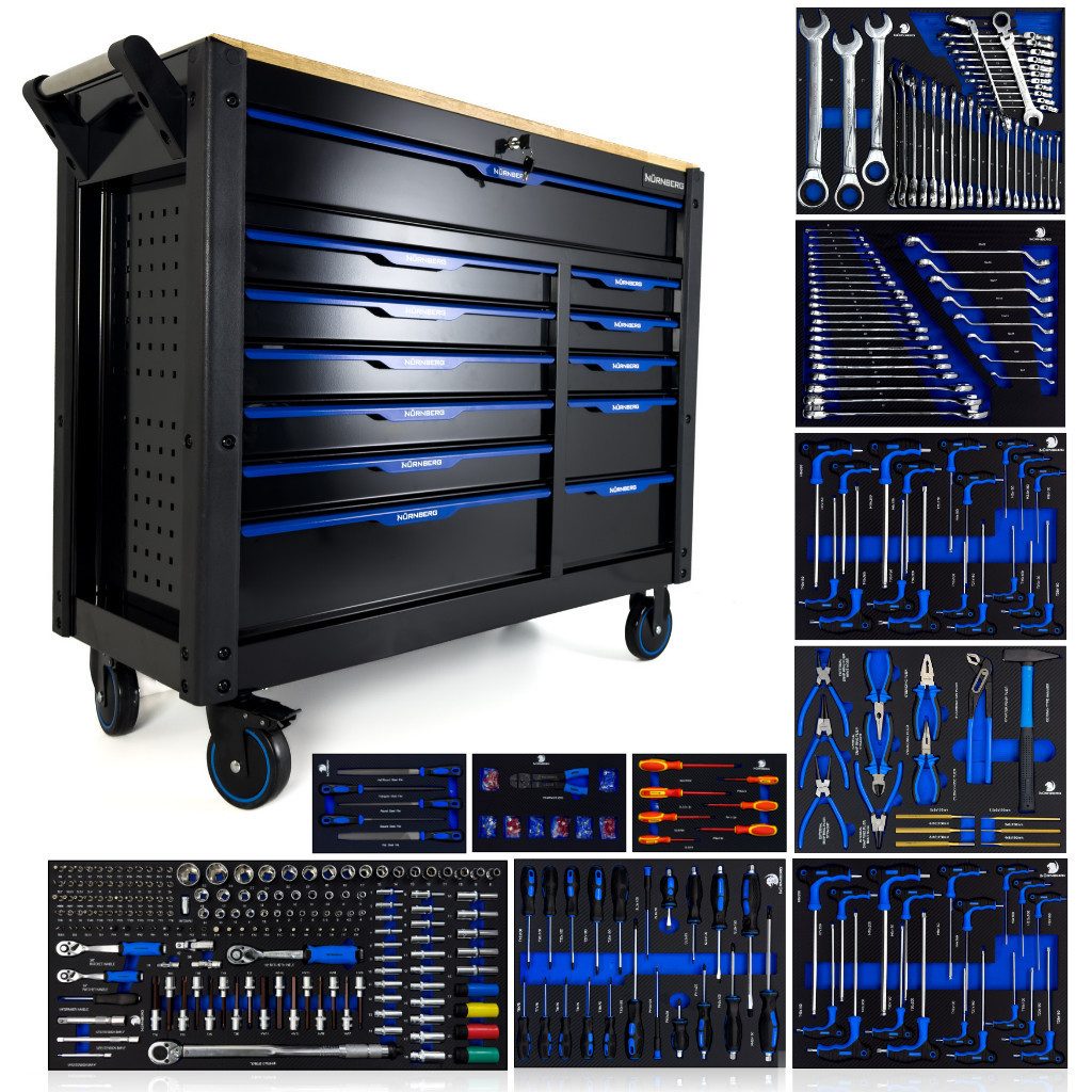 Toolcar Werkzeugwagen Toolcar Nürnberg Jumbo Pro12 Werkzeugwagen Тележка для мастерских