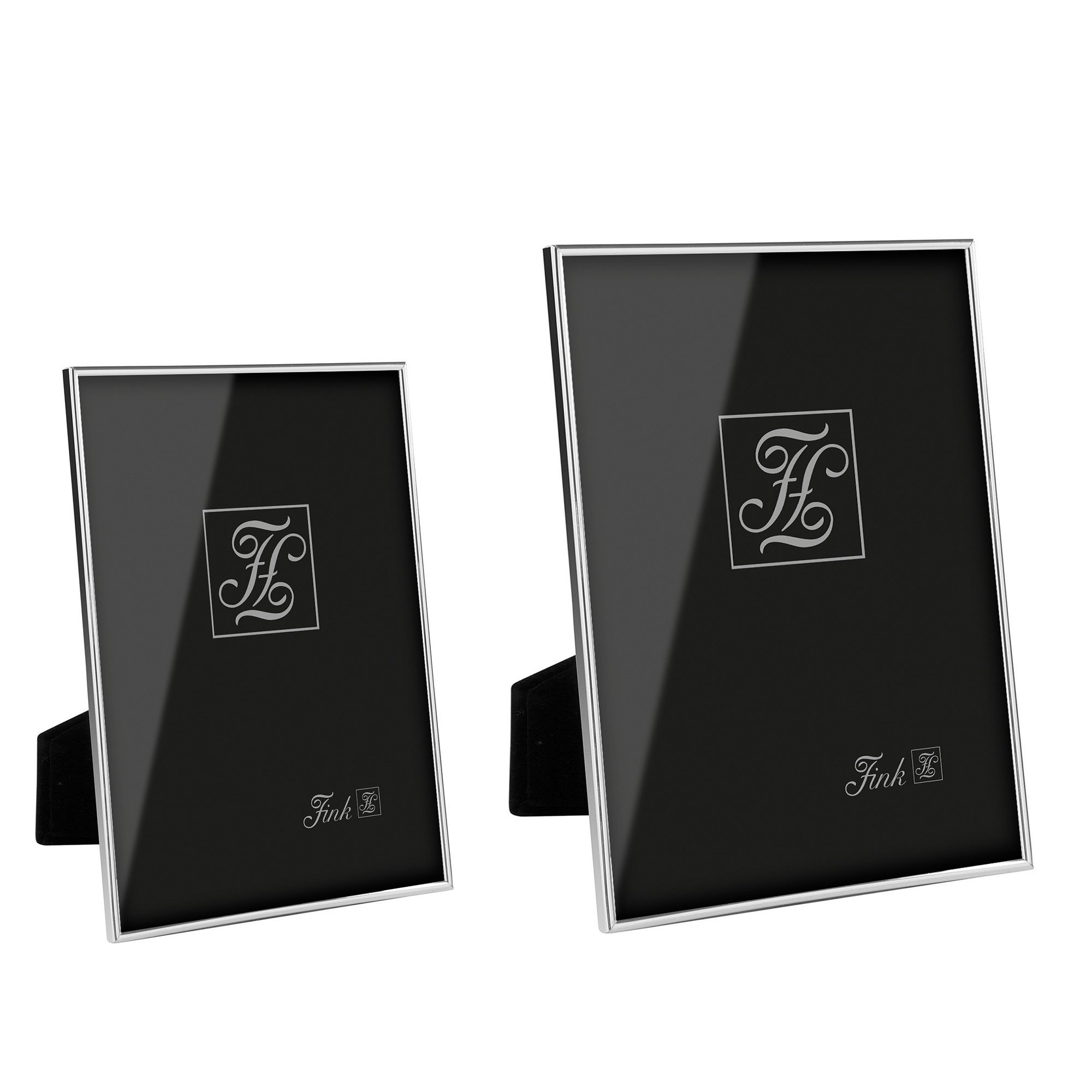 Fink Bilderrahmen NIKO - 2er Set Fotorahmen aus Eisen in Silber - 10x15cm/ günstig online kaufen