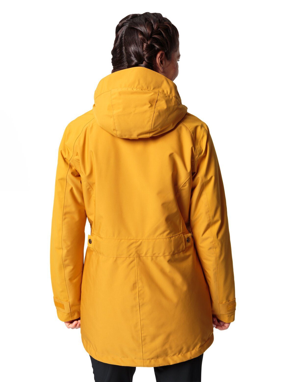 VAUDE Outdoorjacke uni kompensiert Women's Winter (1-St) yellow Klimaneutral II burnt Parka Skomer