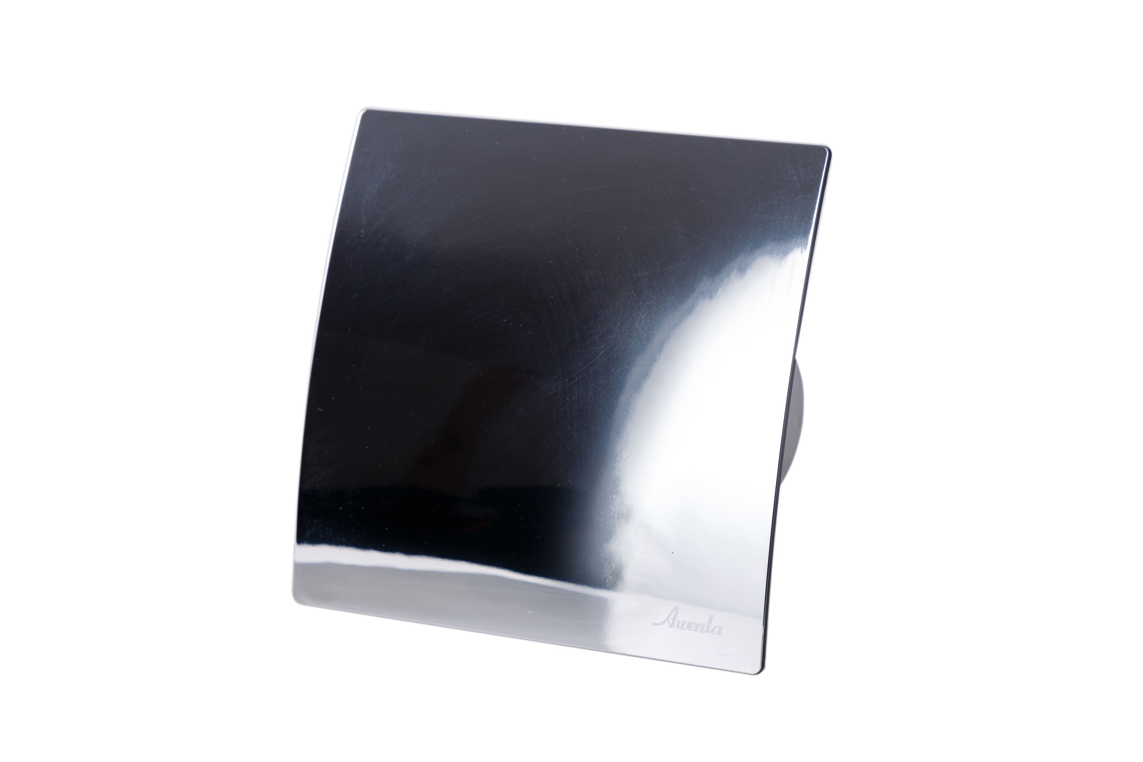 Awenta Wandventilator Abluftventilator System Silent Escudo Chrom 125