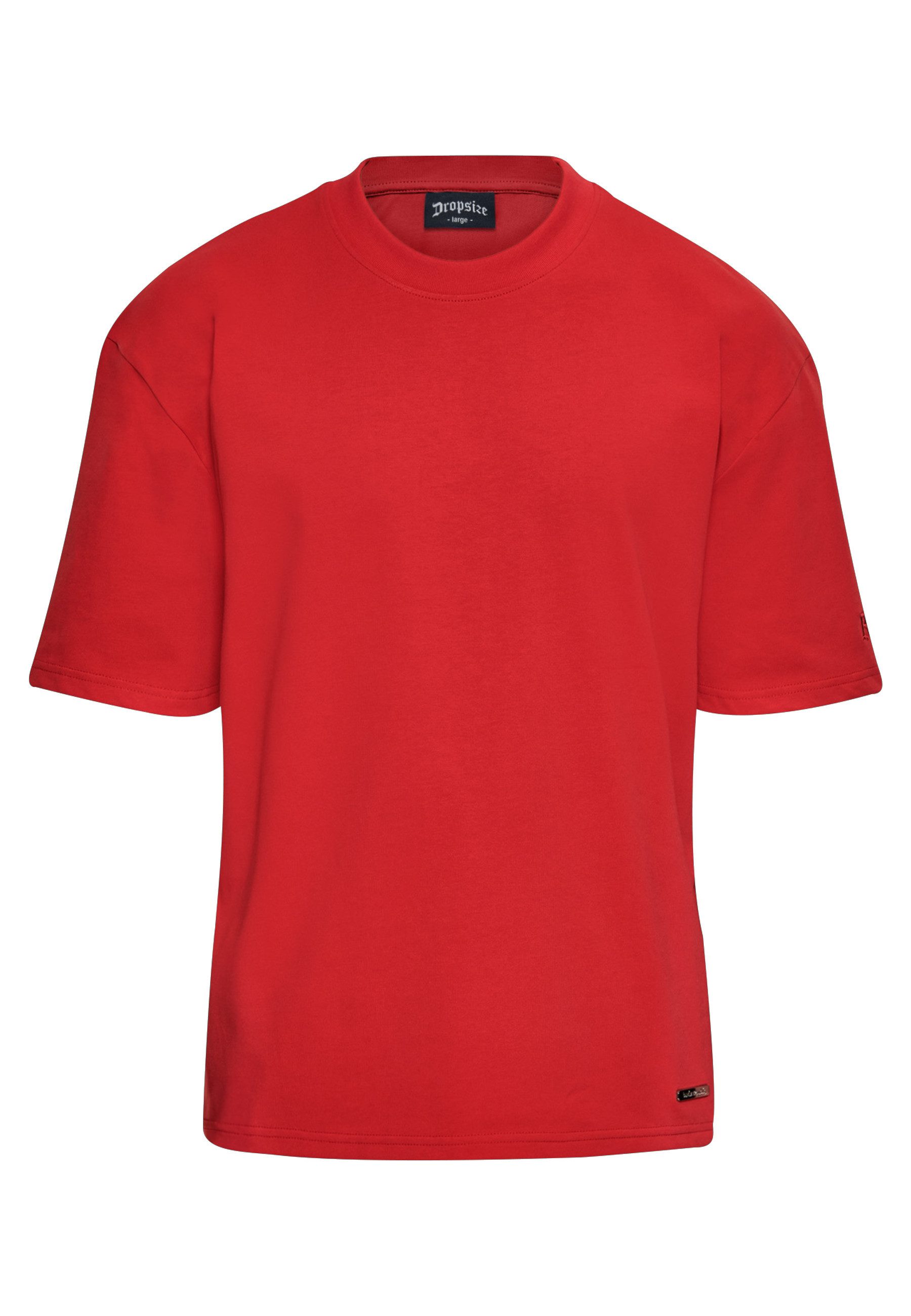 Dropsize T-Shirt Dropsize Herren Dropsize Super Heavy Blank T-Shirt (1-tlg)