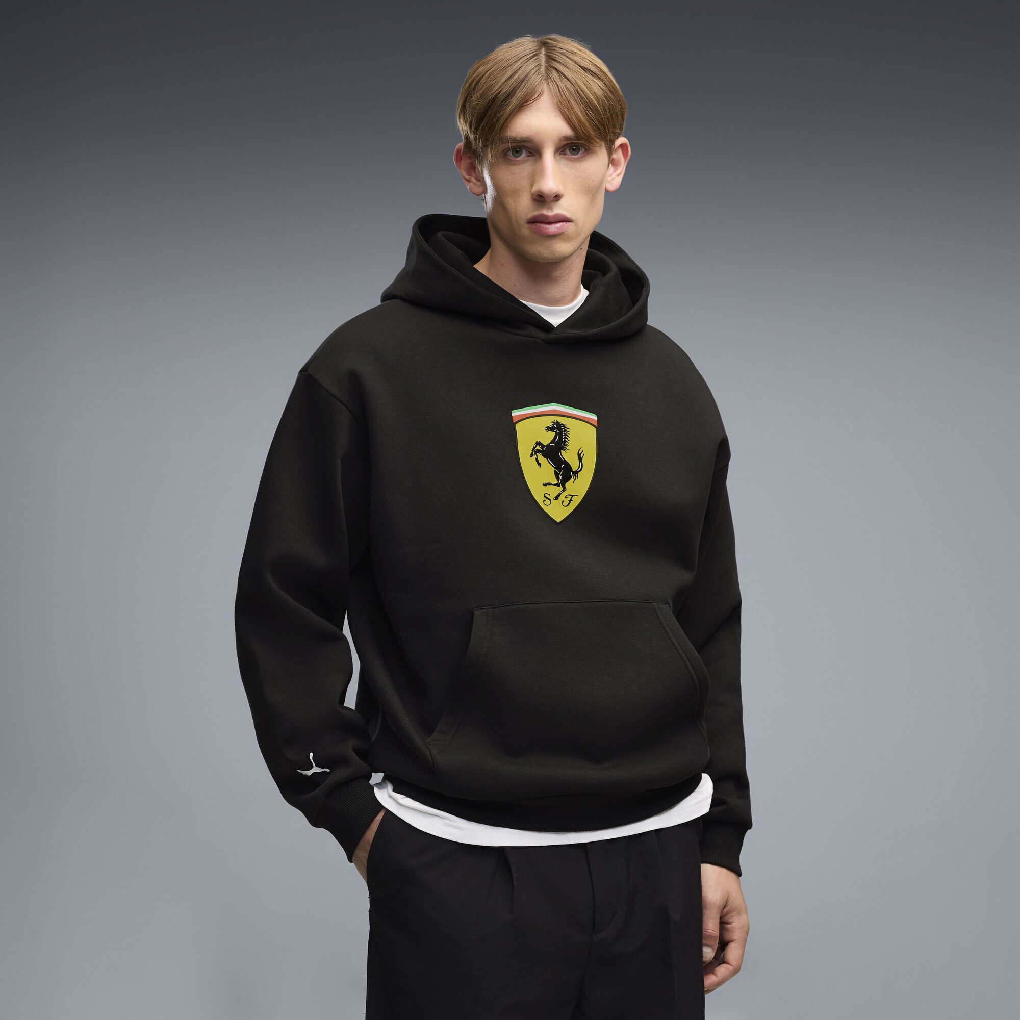 PUMA Hoodie Ferrari Coloured Shield Fleece Hoodie Herren