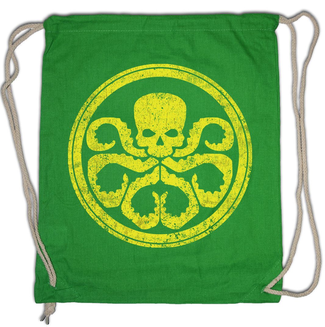 Urban Backwoods Turnbeutel Hydra Vintage Logo I Turnbeutel Nick TV Seargent Shield Fury Hydra (1-tlg), Agent Comic Director Howling