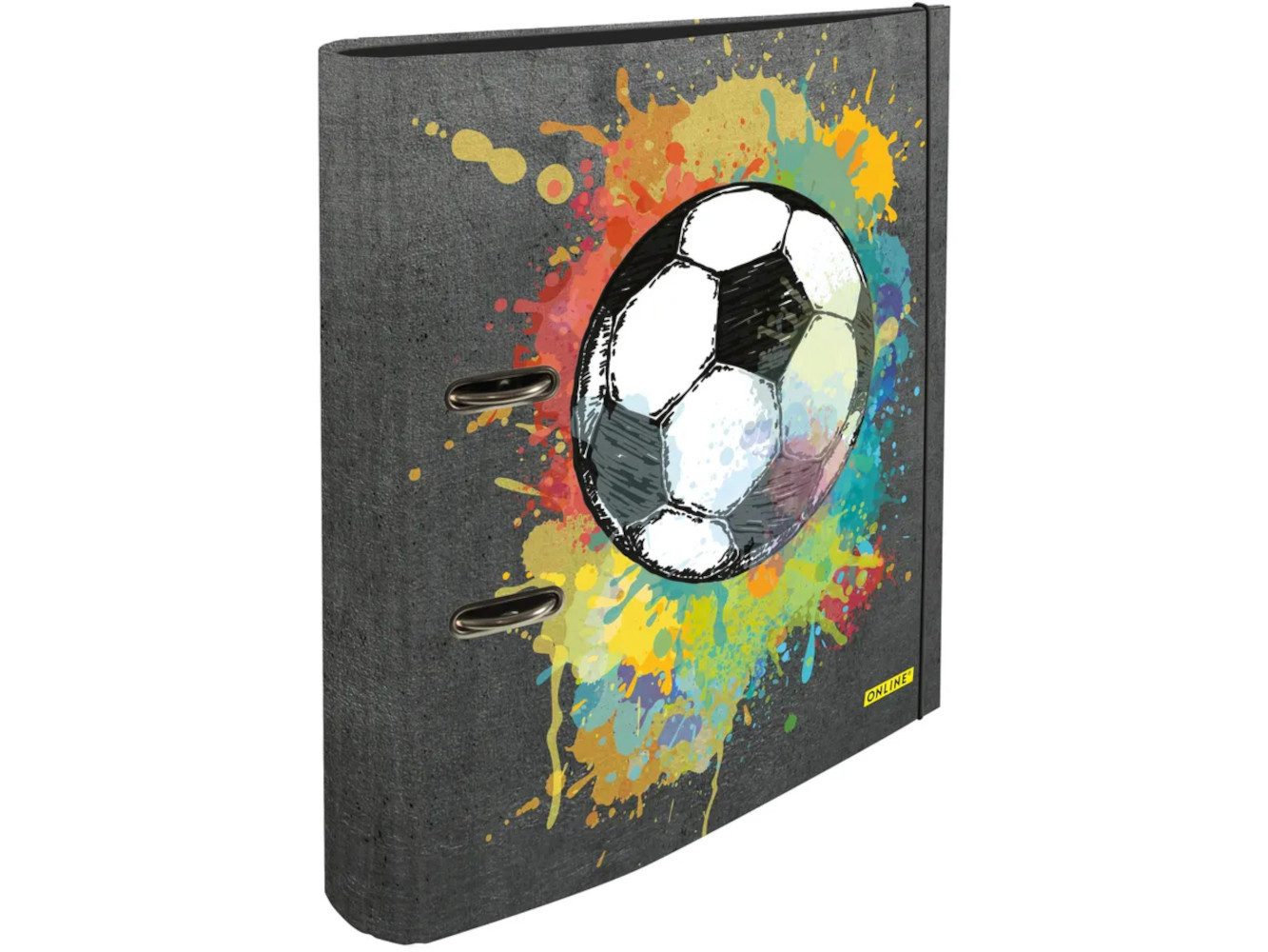 Online Pen Fußball ONLINE PEN Ordner DIN A4 Soccer-Motiv, 7 cm Rücken