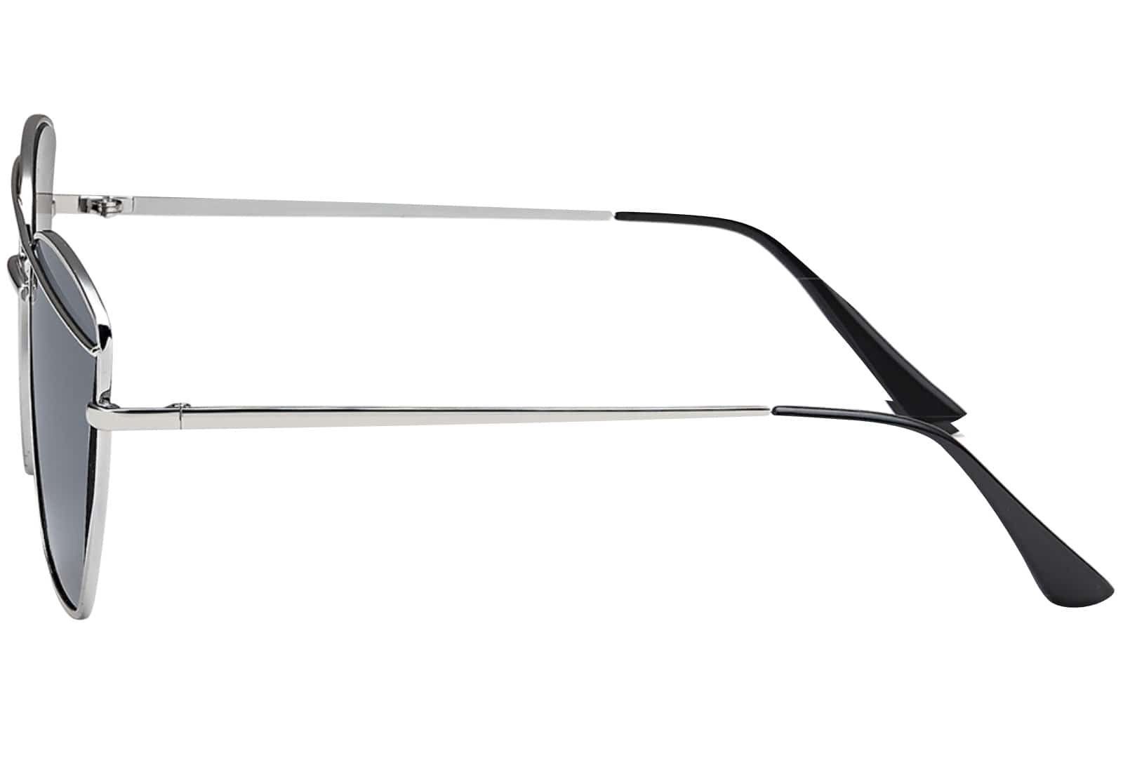 BEZLIT Eyewear Sonnenbrille Schmetterlingsform Designer Damen Sonnenbrille (1-St) mit verspiegelten, schwarz, blau und grünen Linsen