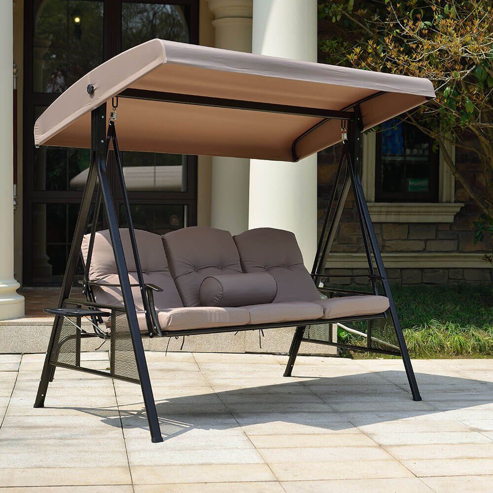 HOME DELUXE Regenschutzplane Abdeckung CAPE DESCANSO - Schwarz – Bild 2 von 3