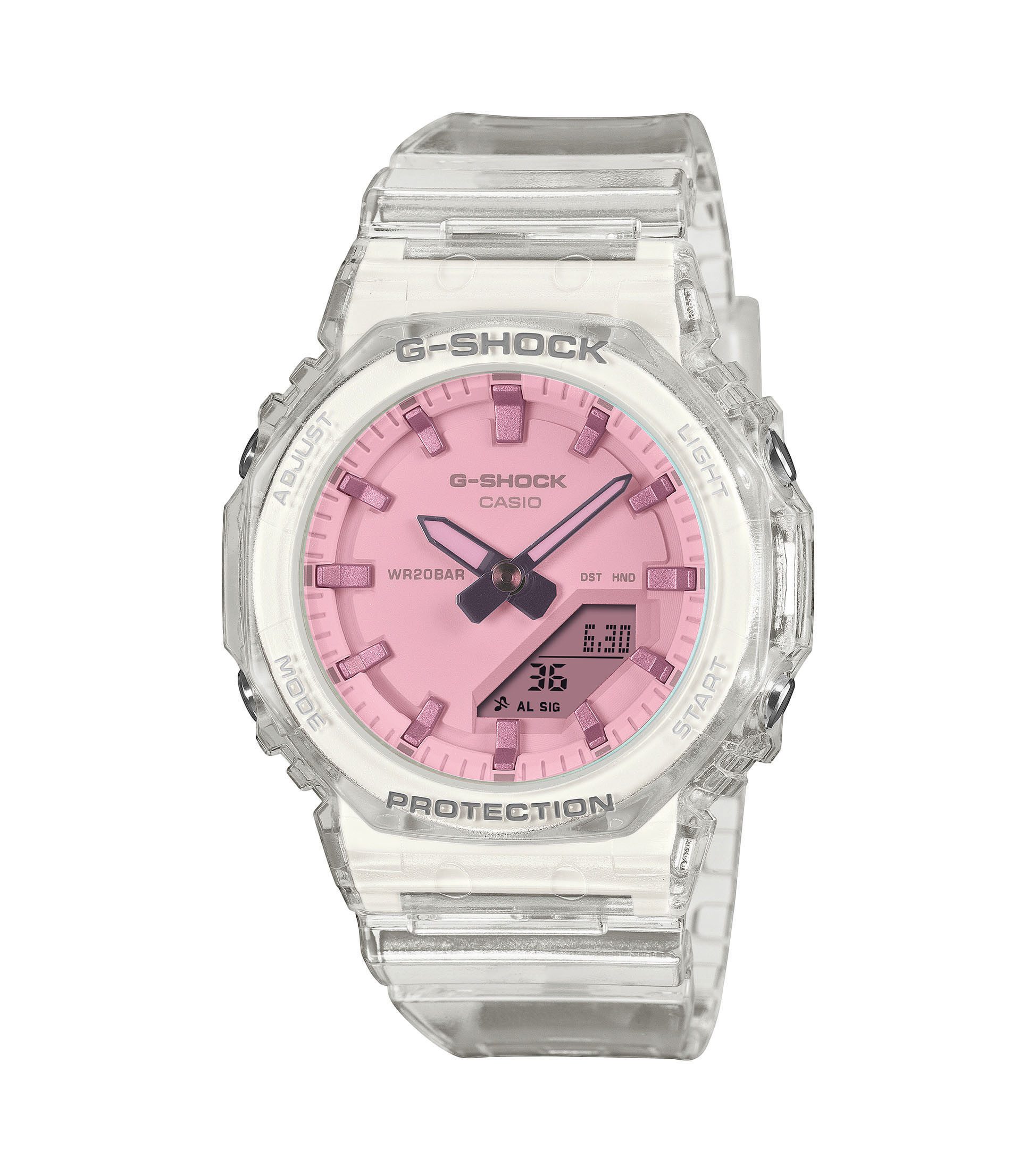 CASIO G-SHOCK Chronograph GMA-P2100SR-7AER, Quarzuhr, Armbanduhr, Herrenuhr, analog, digital