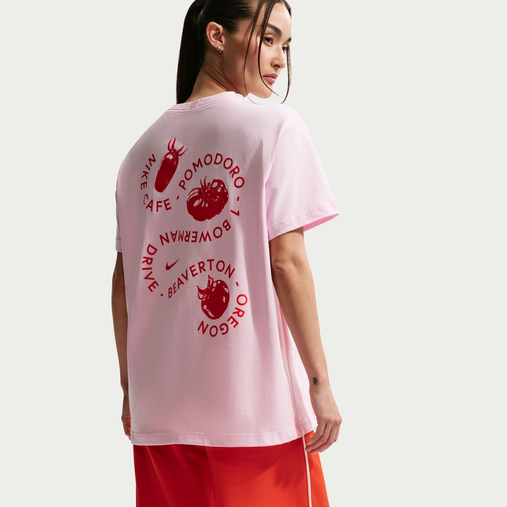 Nike Sportswear T-Shirt W NSW CLSC BF CAFE TOMATO TEE lockere Passform, für günstig online kaufen