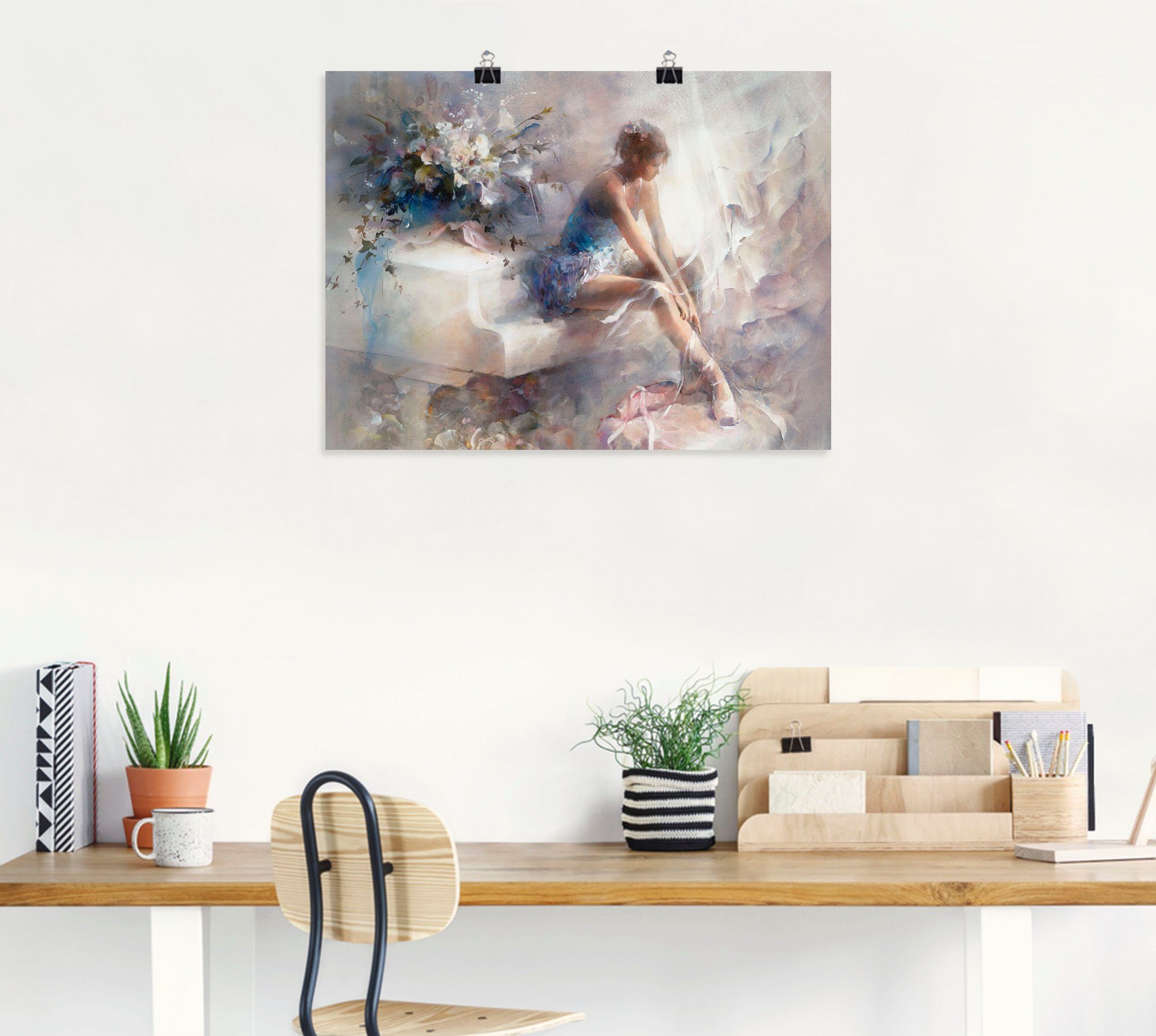 Artland Wandbild Melodien, Sport (1 St), als Leinwandbild, Poster in verschied. Größen