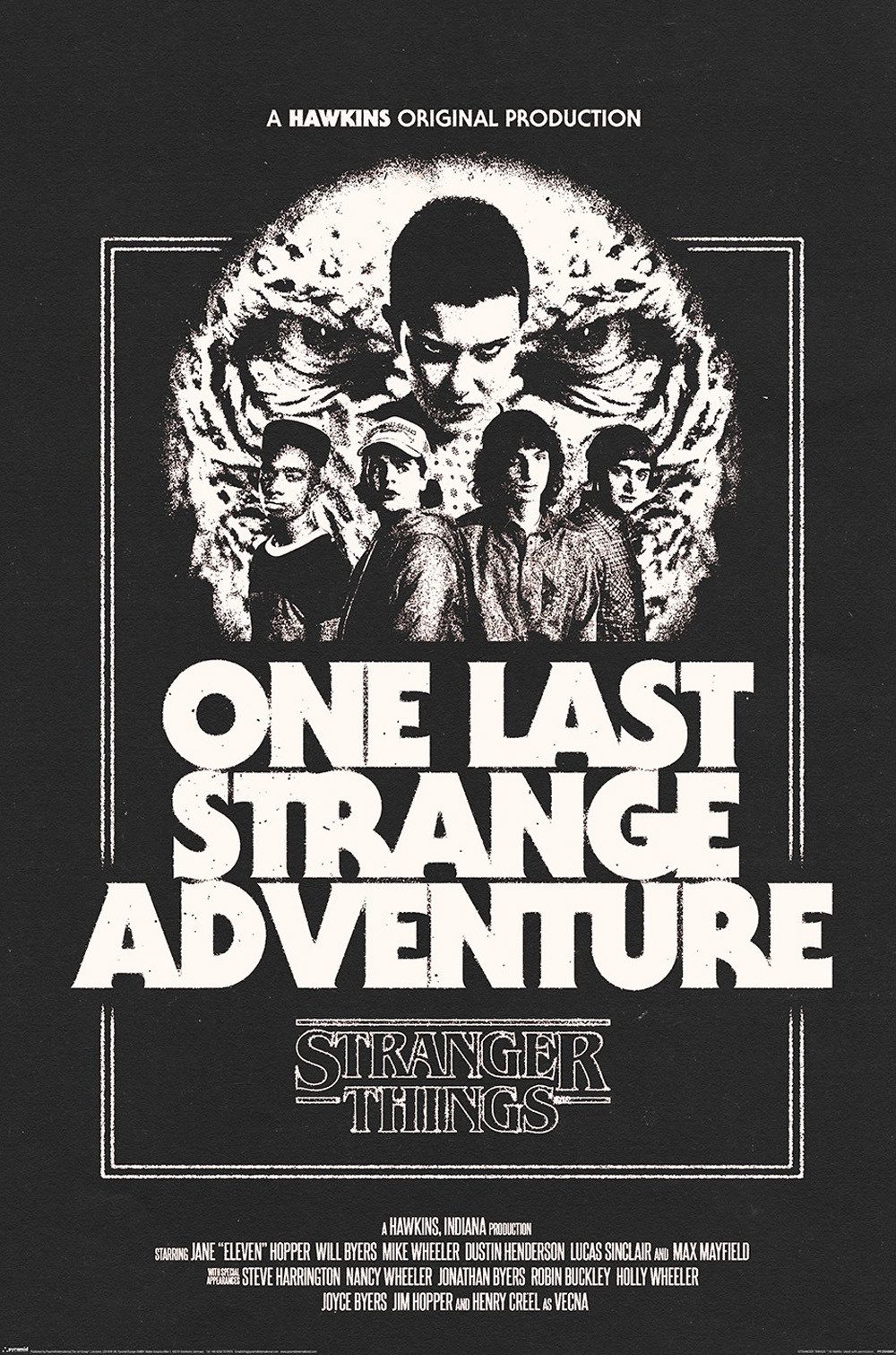 Poster Stranger Things - Staffel 5 - one last Adventure - Poster 61x91,5 cm günstig online kaufen