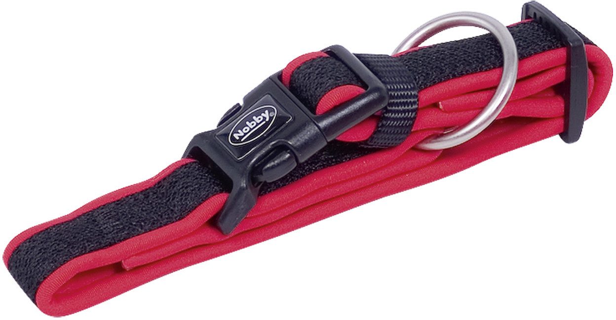 Nobby Hundehalsbandleuchte Nobby Halsband Mesh Preno rot