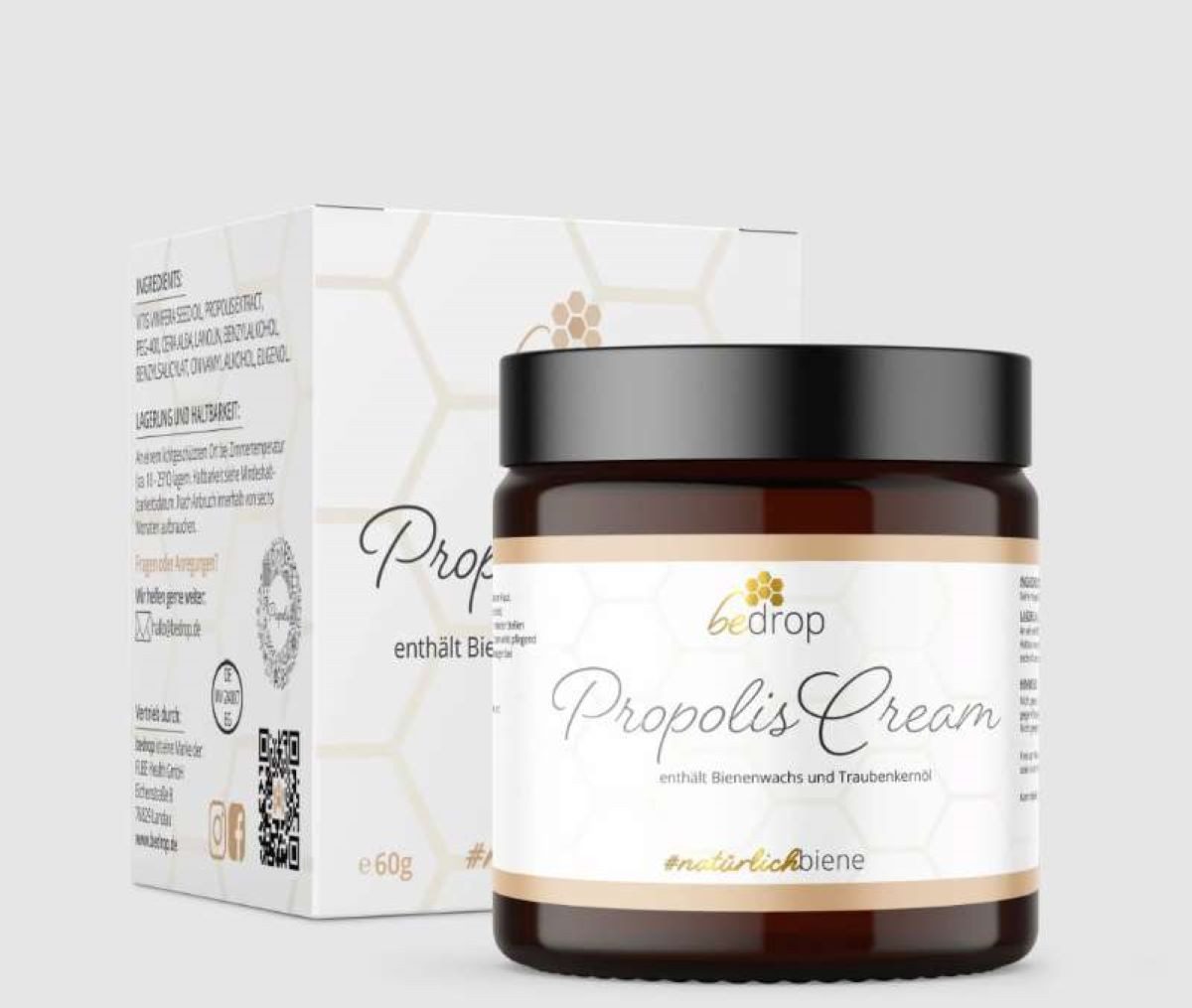 bedrop Körpercreme Propolis Cream, Naturprodukt – Hautpflege