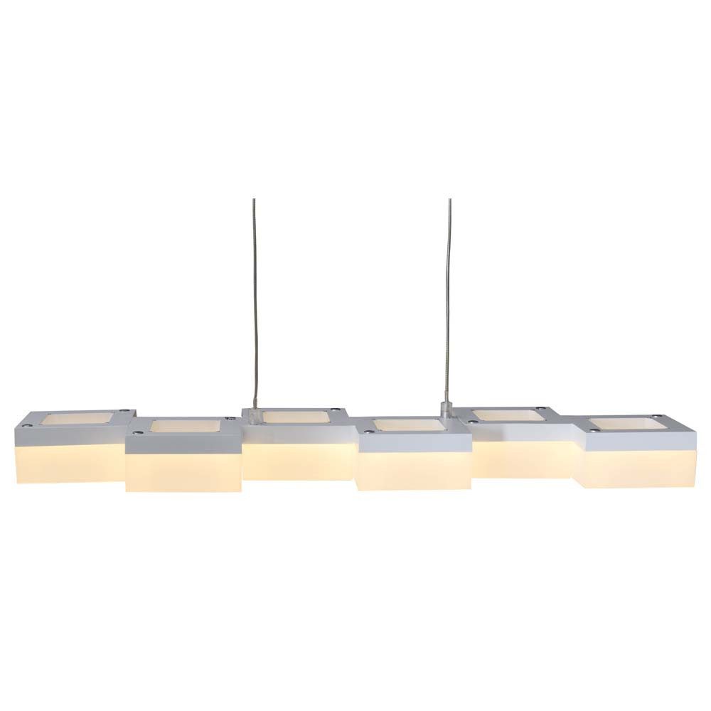 näve LED-Hängeleuchte, LED-Leuchtmittel fest verbaut, Warmweiß, Pendelleuchte Hängelampe LED Deckenleuchte Esszimmerleuchte Metall 30W