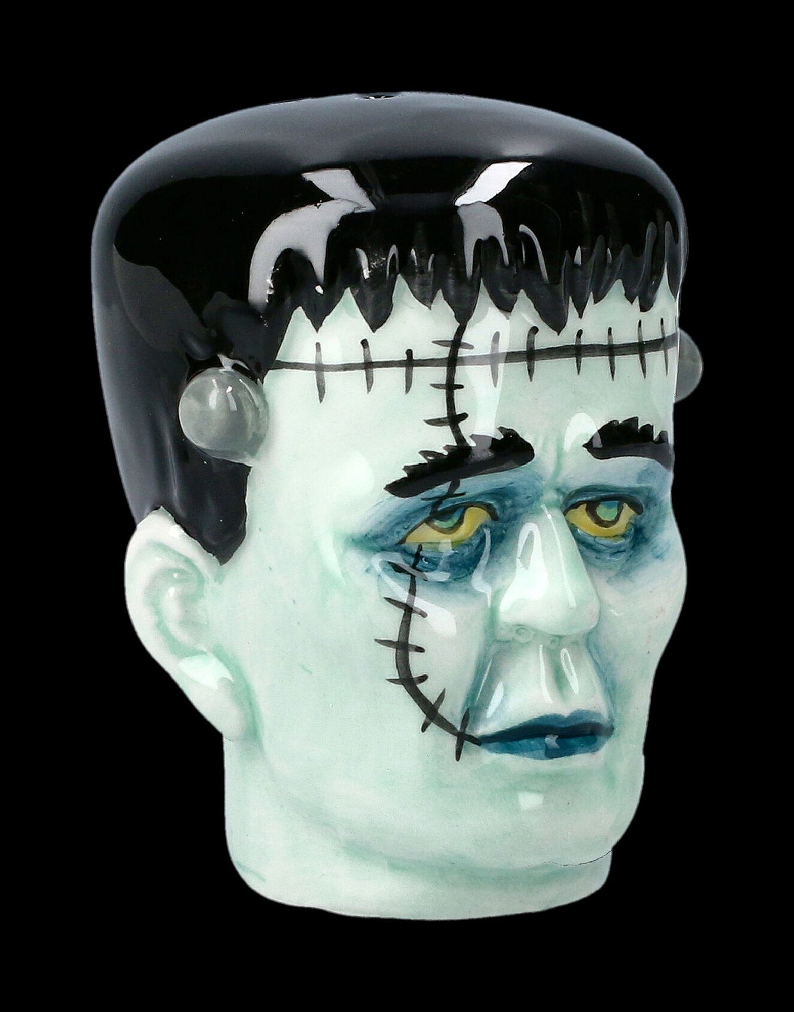 Figuren Shop GmbH Salz- / Pfefferstreuer Salz- & Pfefferstreuer - Mr & Mrs Frankenstein - Horror Fantasy Deko, (Set)