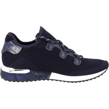 La Strada Damen Schuhe Halbschuhe Schnürer 1901762-4560 Knit Blue Sneaker