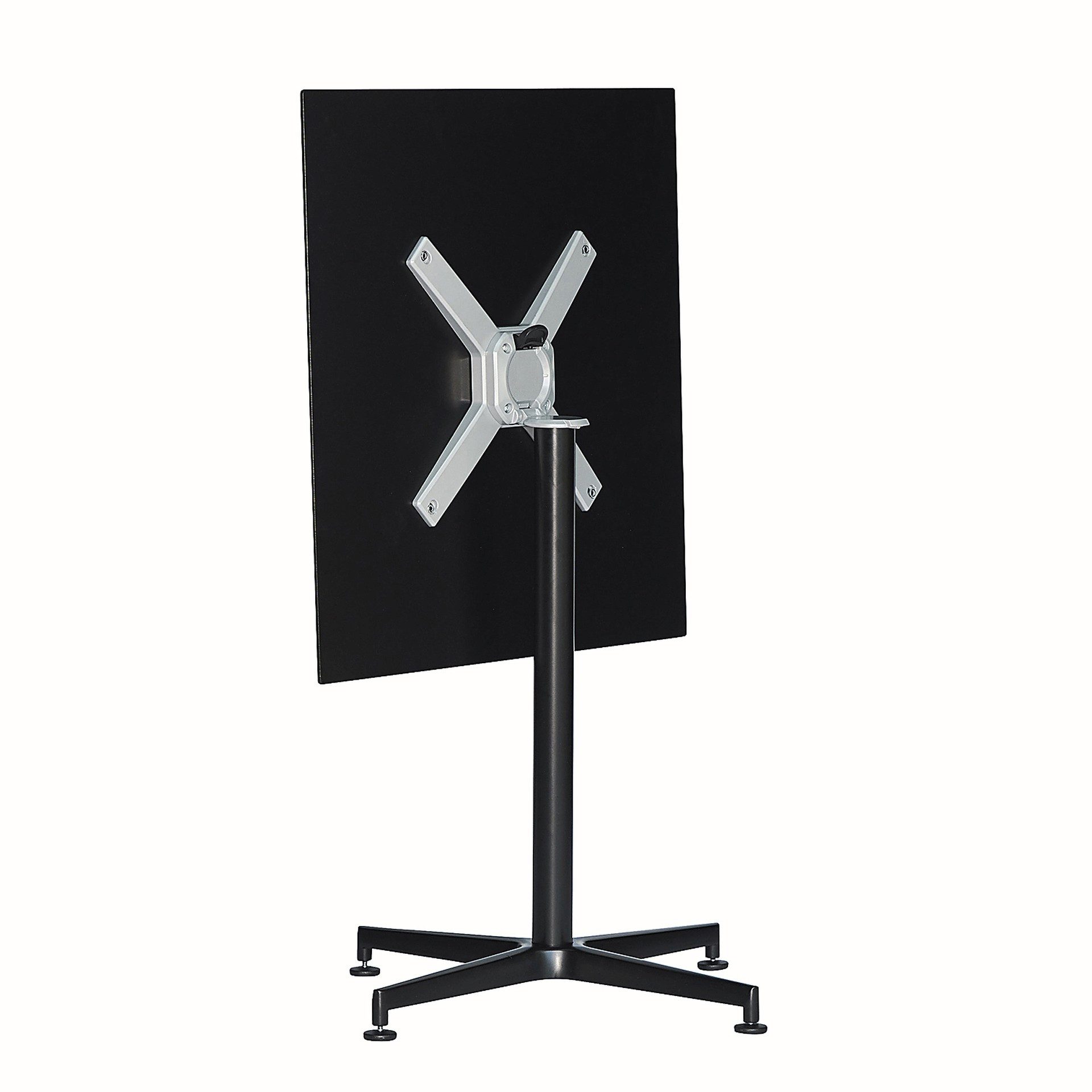 Fiam Esstisch Vega aus Aluminium, Schwarz, Geeignet für 4 Personen