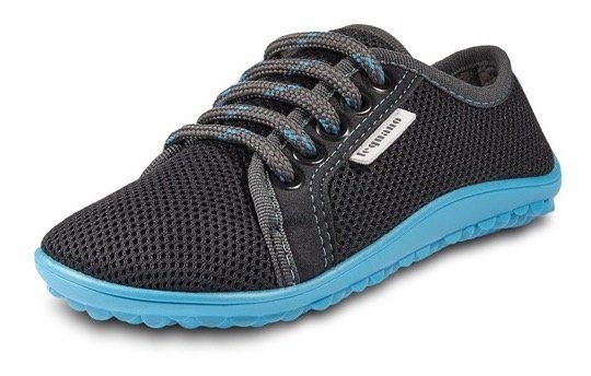 Leguano LEGUANITO AKTIV Barfußschuh mit speziell entwickelter Laufsohle anthrazit | Minimalschuhe