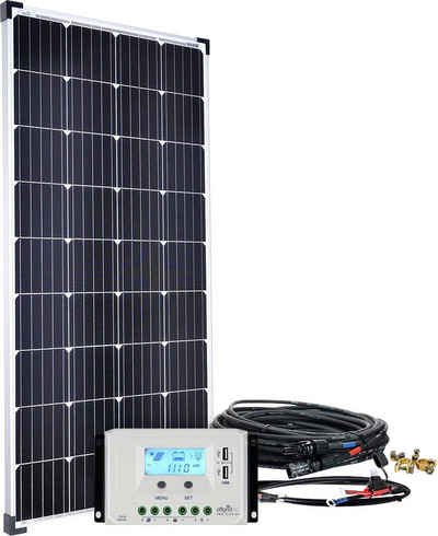 offgridtec Solaranlage basicPremium-XL 150W Solaranlage 12V/24V, 150 W, Monokristallin, (Set), Komplettsystem