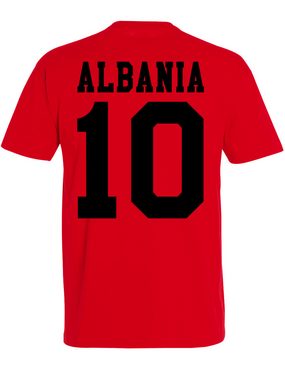 Youth Designz T-Shirt Albanien Herren T-Shirt Trikot mit trendigem Motiv