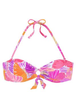 Sunseeker Bandeau-Bikini-Top Butterfly, mit Zierring