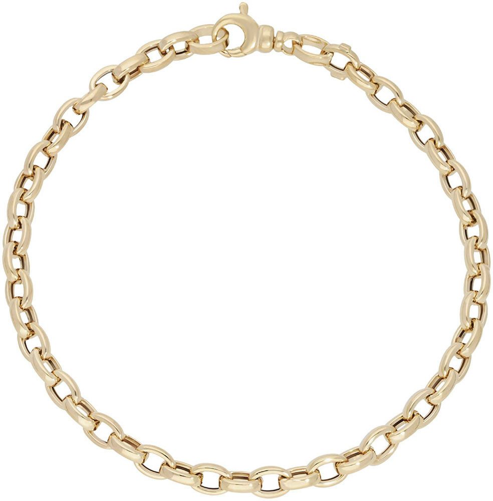 Firetti Armkette Schmuck Geschenk Gold 585 Armschmuck Armkette Anker ca. 4,3 mm breit