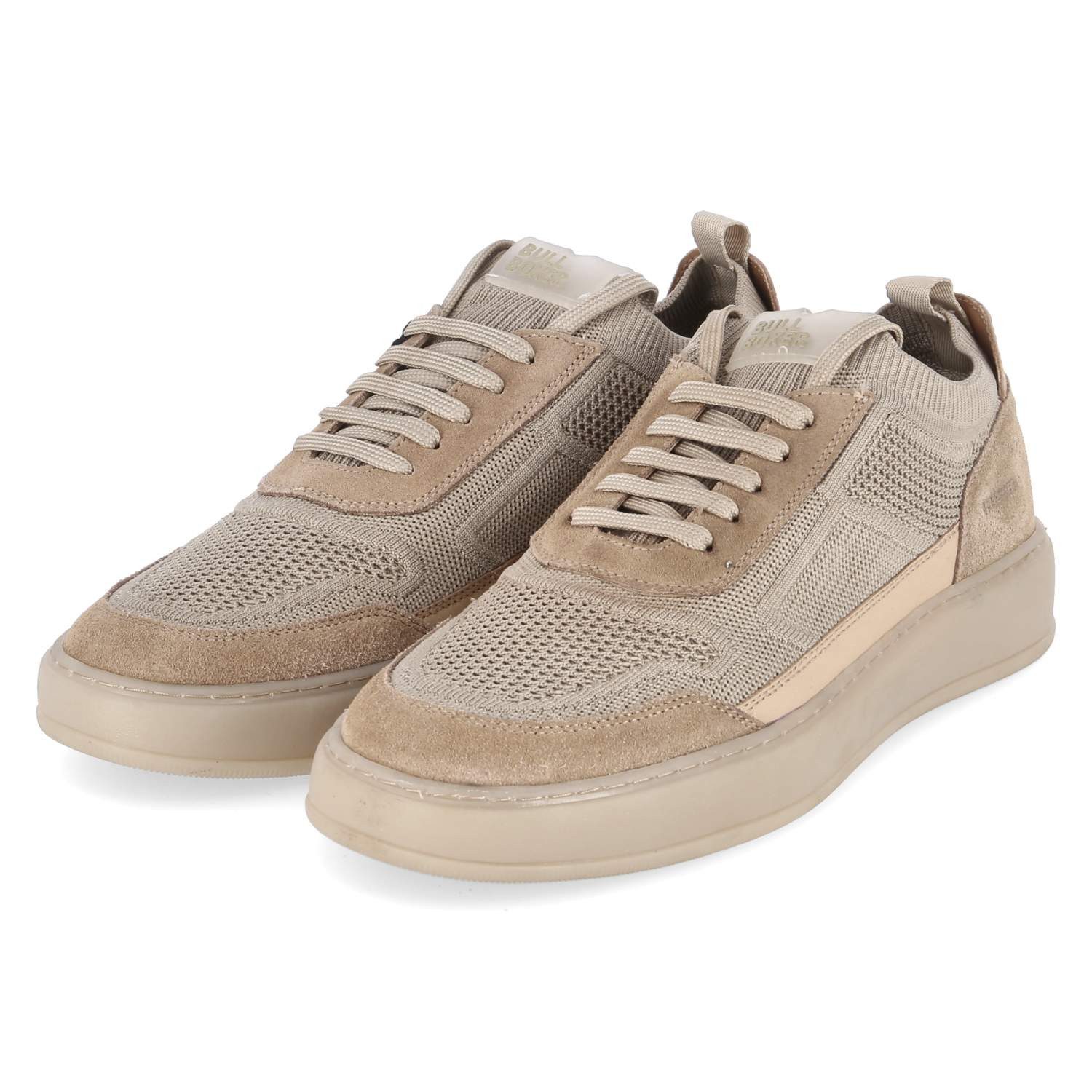 Bullboxer Bullboxer 7NO0270101 3400 B Herren Leder & Textil beige Sneaker