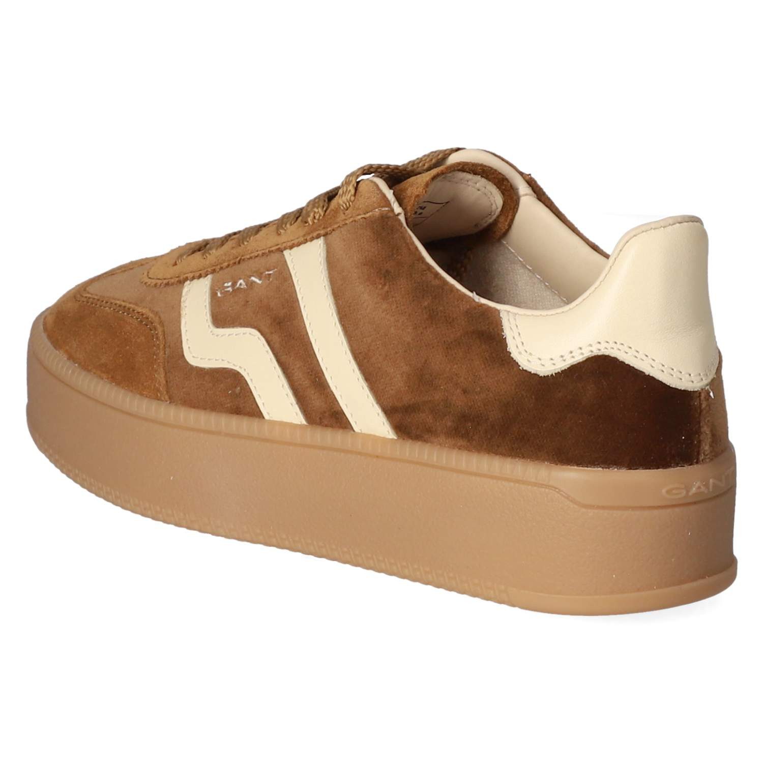 Gant Gant Sneaker Low 33538354/G389 Damen Leder & Textil brown Schnürschuh – Bild 3 von 5