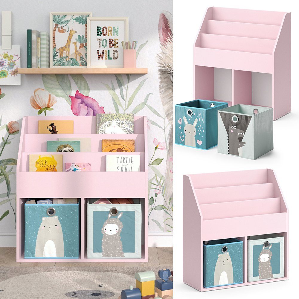 Vicco Bücherregal Luigi, Rosa, 72 x günstig online kaufen