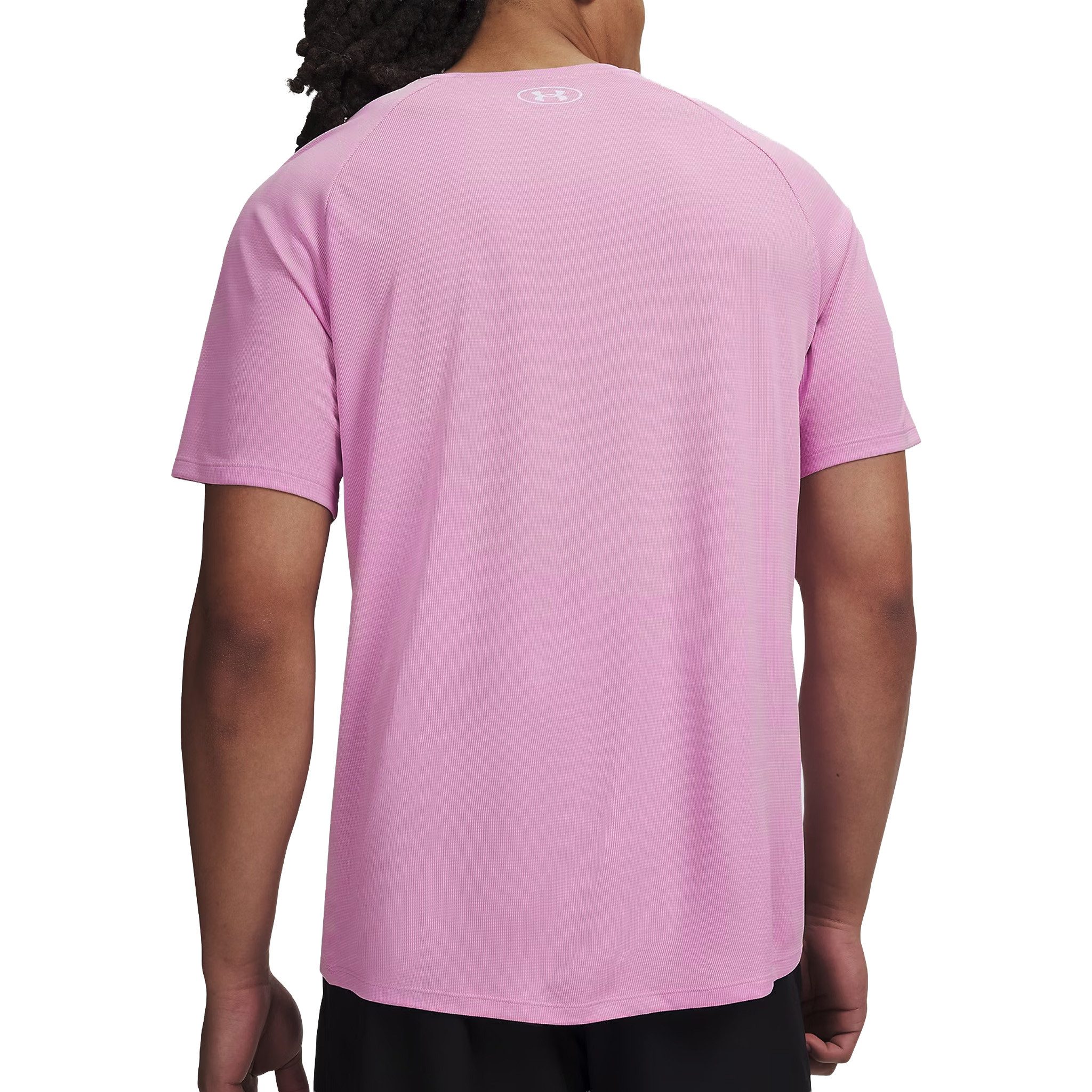 Under Armour® Funktionsshirt Tech Textured SS mit Logo über der Brust