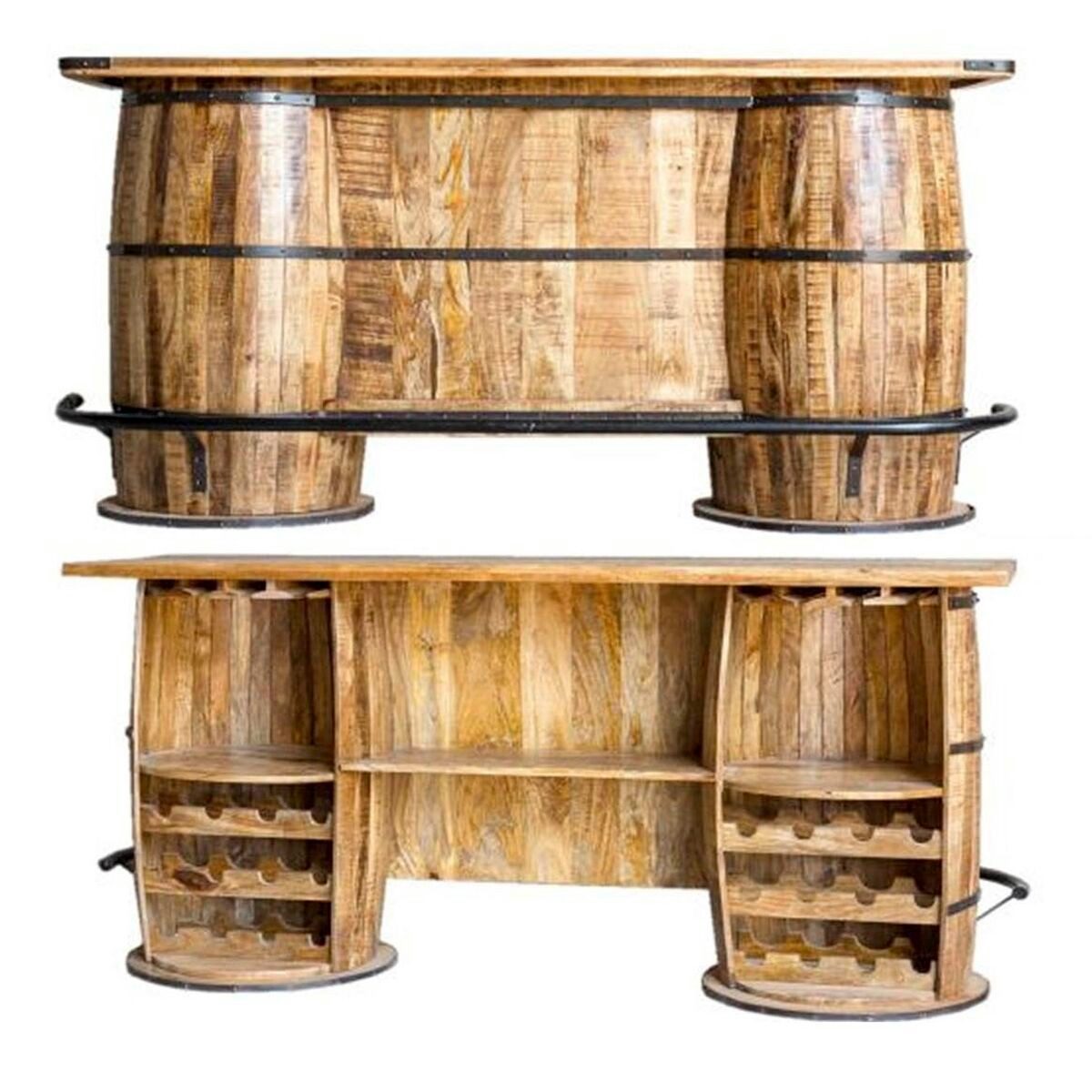 Weinregal Weinregal Barmöbel SanLov 180 x 60 x 100 cm