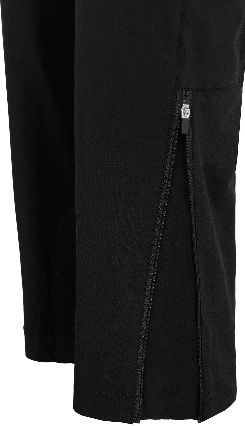 Bergson Outdoorhose TUULIKKI Damen Wanderhose, robust, bielastisch, Langgrößen, schwarz