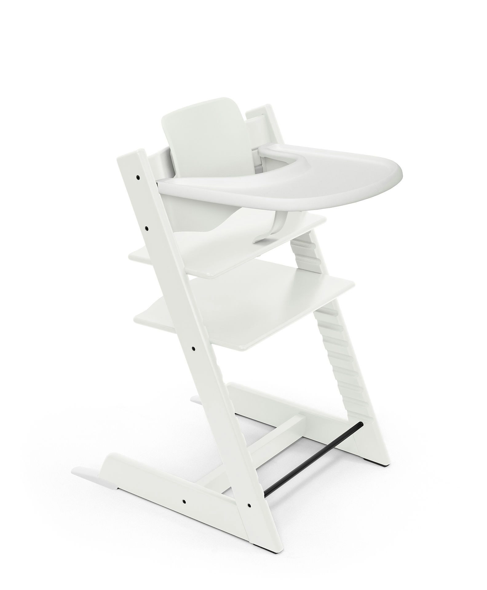 Stokke Hochstuhl Tripp Trapp Hochstuhl mit Baby set und Stokke Tray, für Kinder im Alter von 6-36 Monaten
