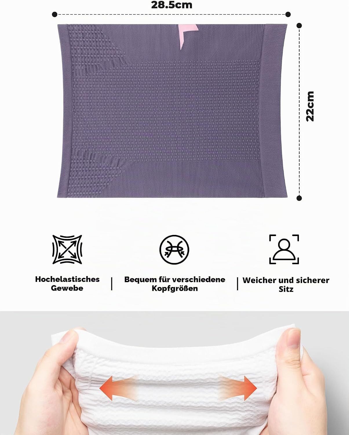 ROCKBROS Halswärmer Halbe Sturmhaube für Damen - warm, winddicht, atmungsaktiv