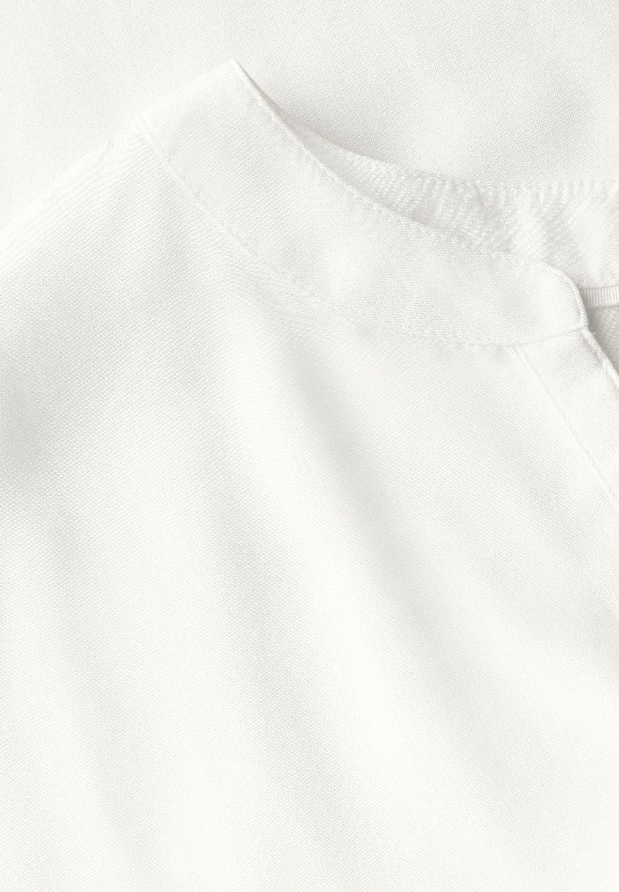 STREET ONE Kurzarmbluse Split Neck