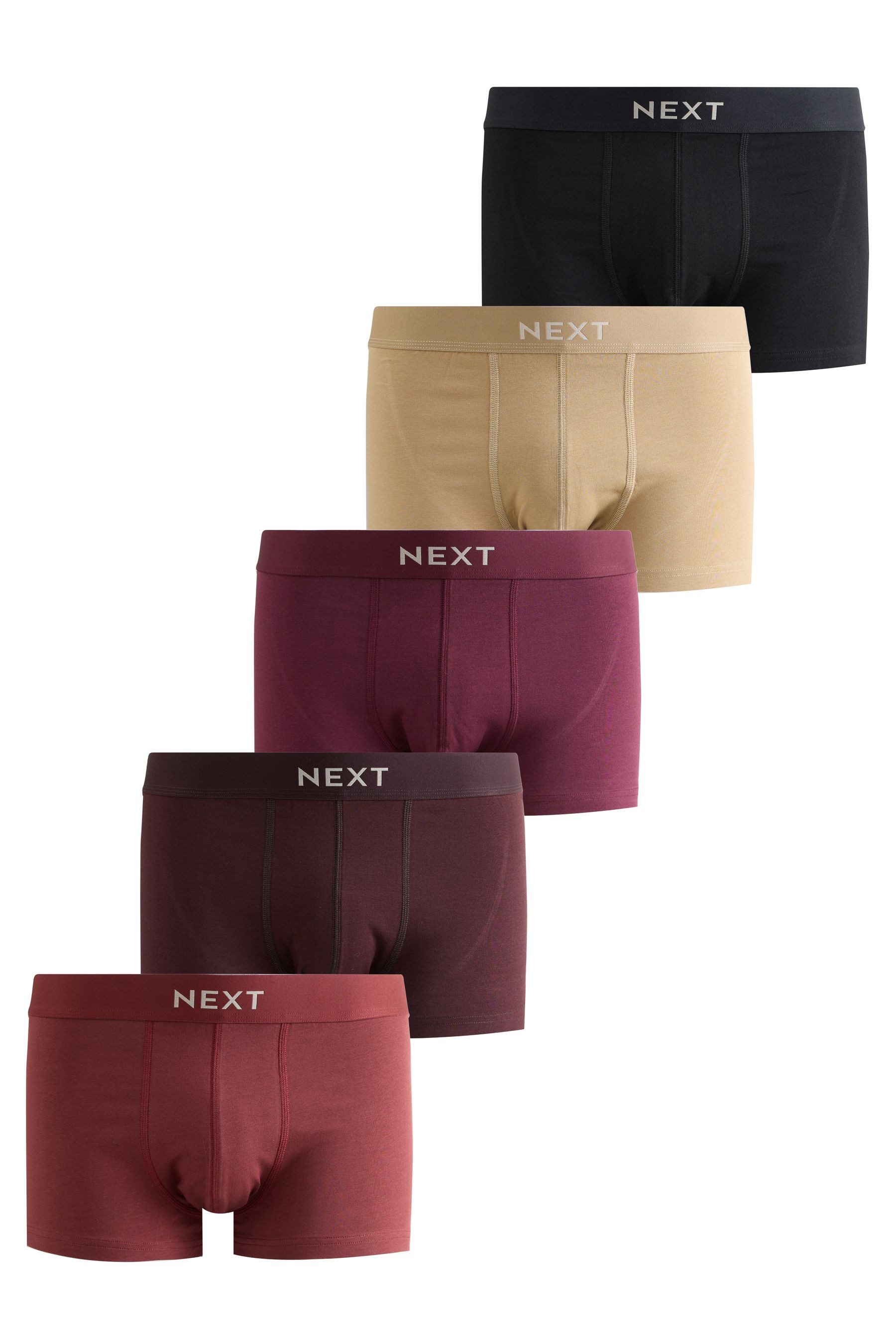 Boxershorts Hipster Unterhosen im 5er-Pack