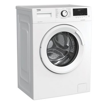 BEKO Waschmaschine WML8146T5STR1 7001440074, 8 kg, 1400 U/min, Mengenautomatik, AddXtra Nachlegefunktion, Bluetooth, Pet Hair Removal