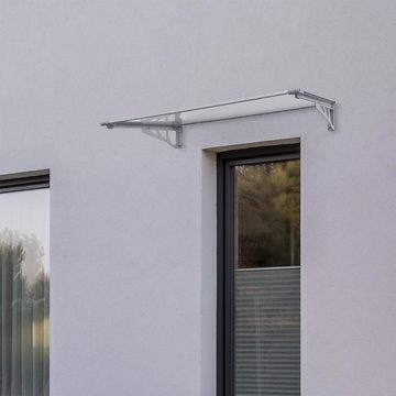 TRUTZHOLM Vordach Vordach in diversen Größen und Farben Haustürdach Alu (1 St), rostfrei