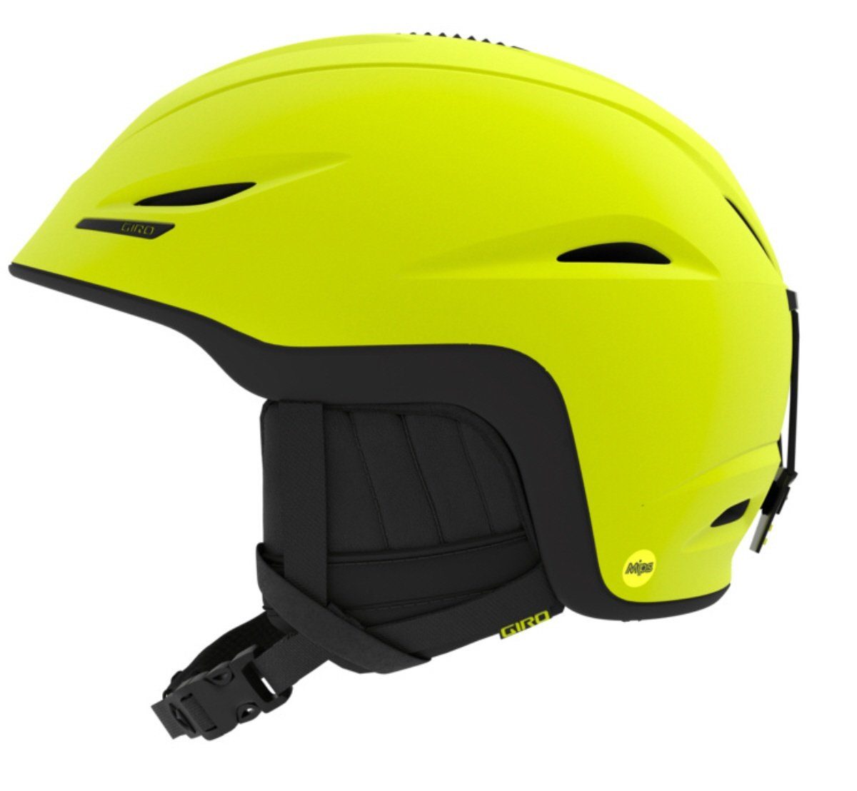 mat Mips citron Giro Skihelm Snowboardhelm 240163 black Union Skihelm Giro