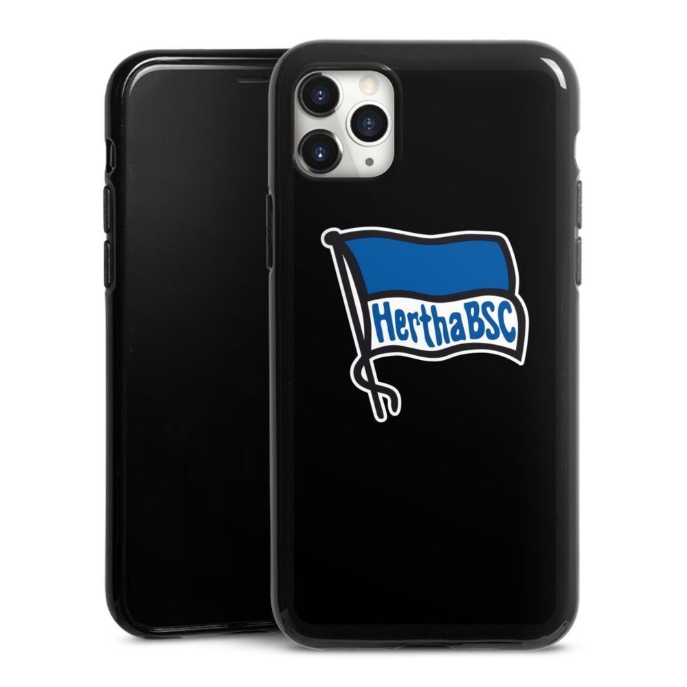 DeinDesign Handyhülle Hertha BSC schwarz, Hülle Hertha BSC Fußball Offizielles Lizenzprodukt