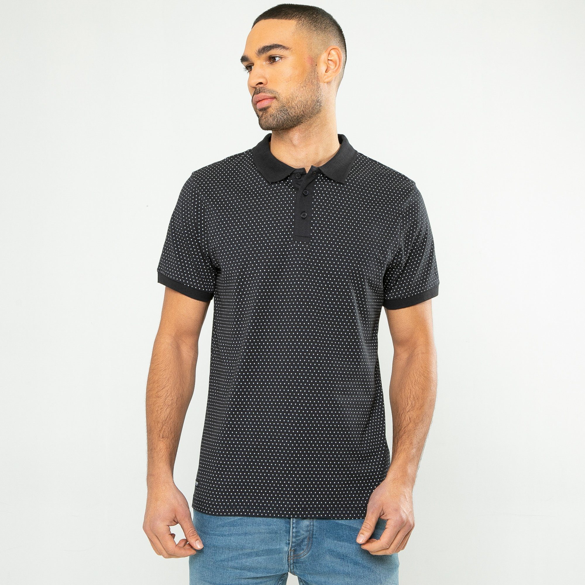 Dee Threadbare Poloshirt Dunkelblau