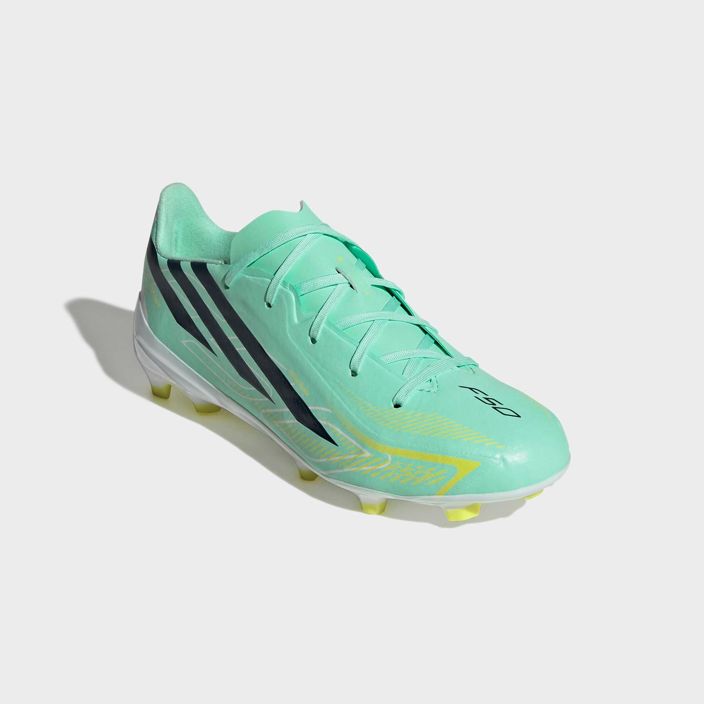 adidas Performance F50 HYPERFAST LEAGUE KIDS, FESTE BÖDEN Fußballschuh für Rasen und feste Böden, Jugendliche & Kinder, gespielt bei der WM