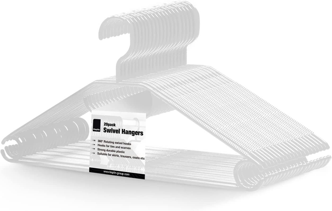 Centi Kleiderbügel 20 platzsparend, strapazierfähig, drehbare Bügel, (Set, günstig online kaufen