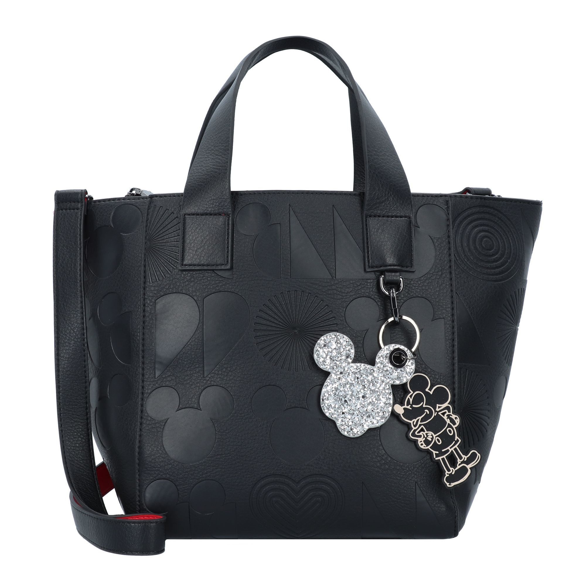 Desigual Schultertasche Mickey, Polyurethan