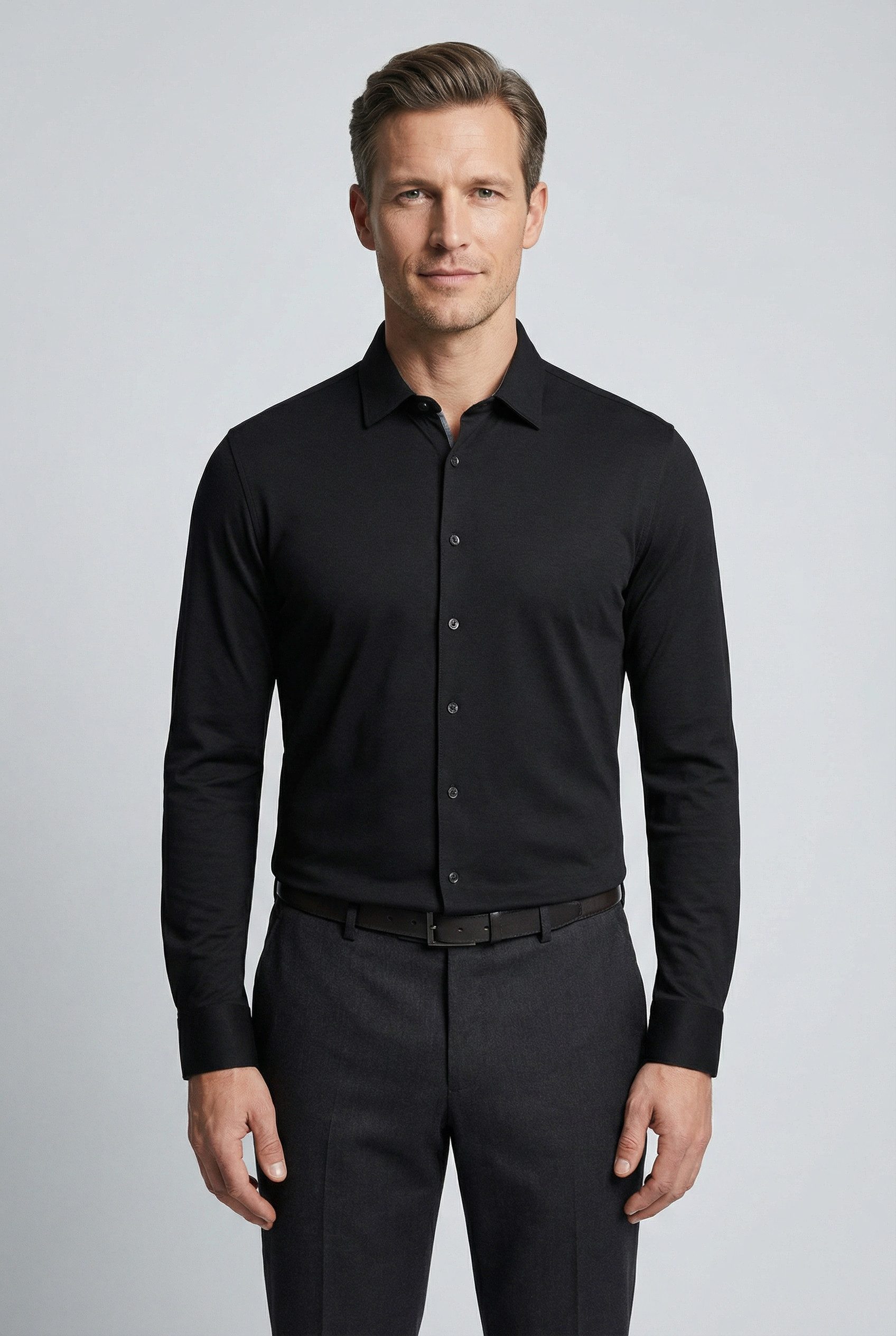 DESOTO Langarmhemd Jerseyhemd Casual Kent günstig online kaufen